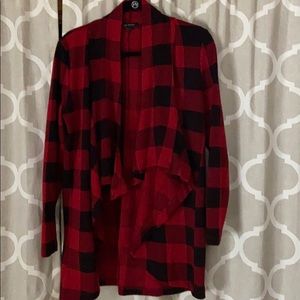 Buffalo plaid sweater